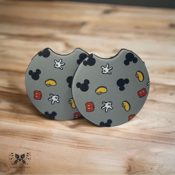Mickey Car Coaster 2 Pack - Picture 2 of 9